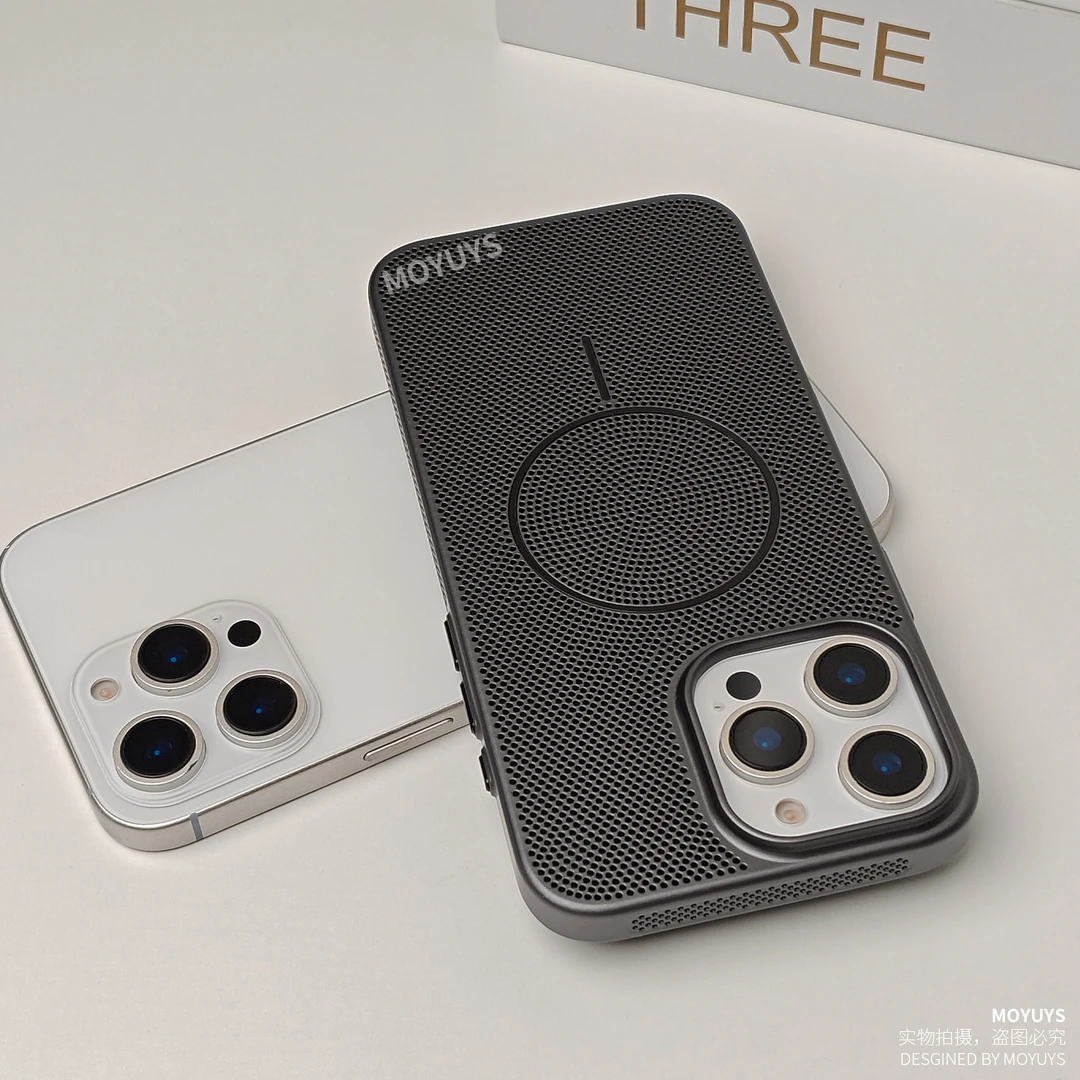 适用苹果17手机壳16promax散热15磨砂14磁吸13防摔12创意11薄pro