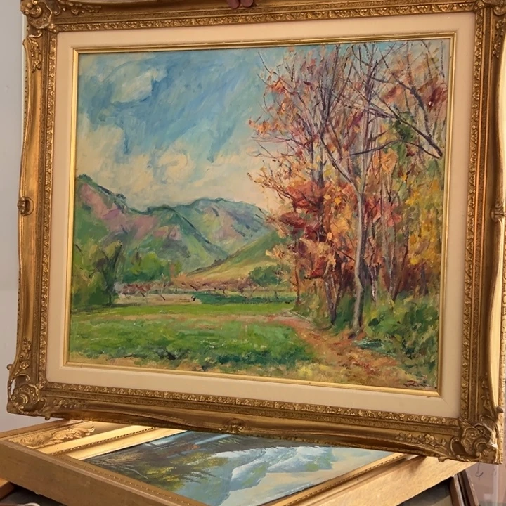 中古版画默带微瑕、不退不换