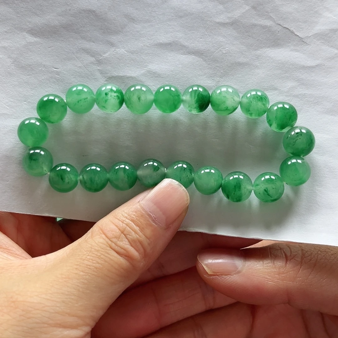 暖***眠石英质玉手串未镶嵌手串9