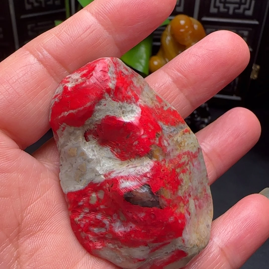 卐***卍昌化鸡血石昌化鸡血石