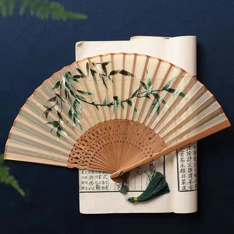 苏州周庄苏绣—团扇，非遗传承人郑雪勤老师作品