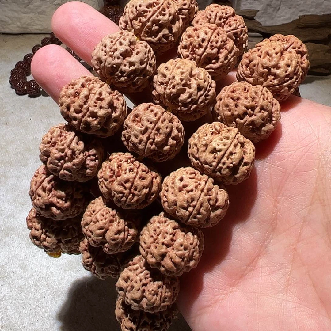 金刚菩提手串20尺寸矮壮梅花福利