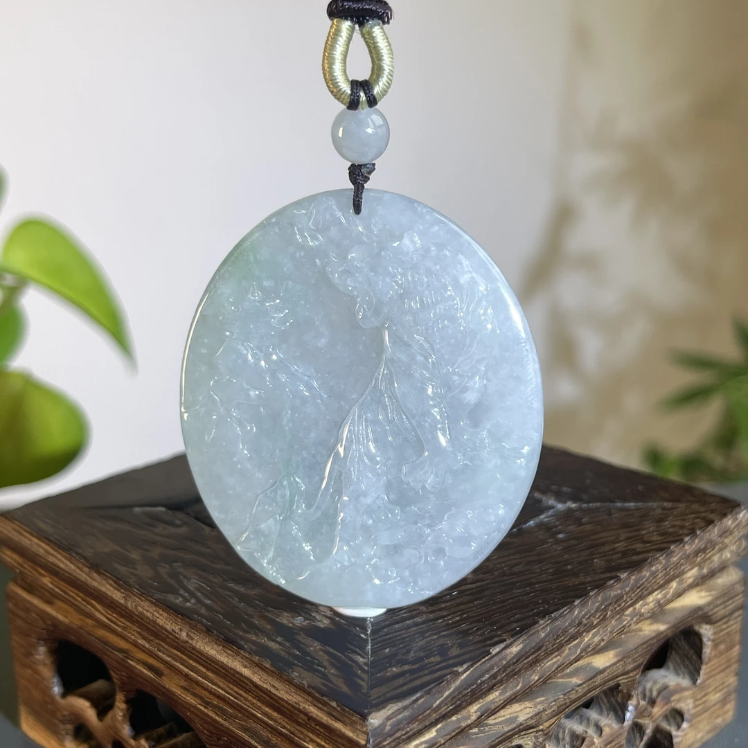 JTB20-42  天然缅甸A货翡翠 上山虎