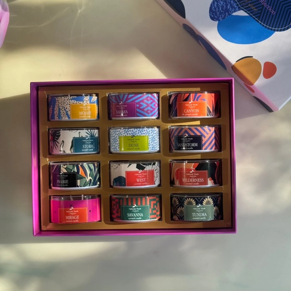 【奇居铜饰】NaturalTouch海市蜃楼香薰蜡烛12件套卧室摆件