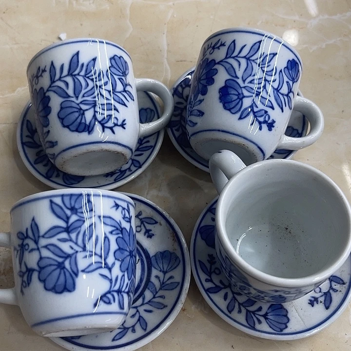 陶瓷制品摆件四个一套