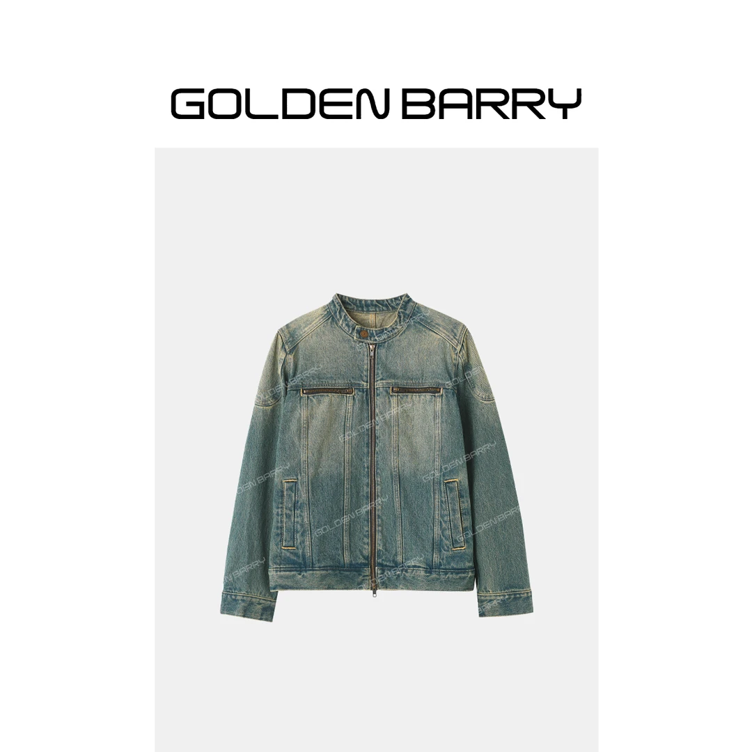 GOLDENBARRY【福利】120110怀旧复古牛仔外套