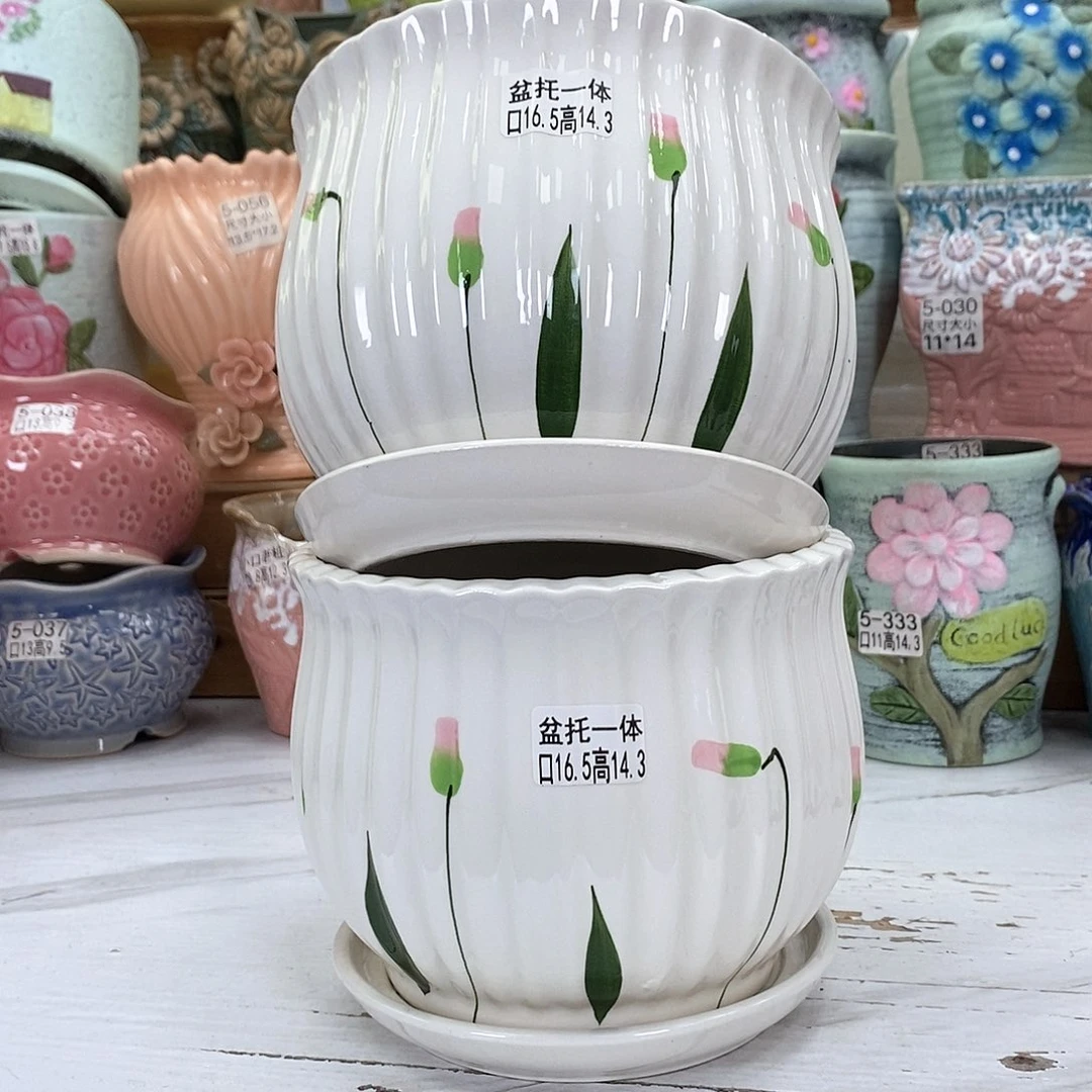 陶瓷@陶瓷花盆@@58383828699