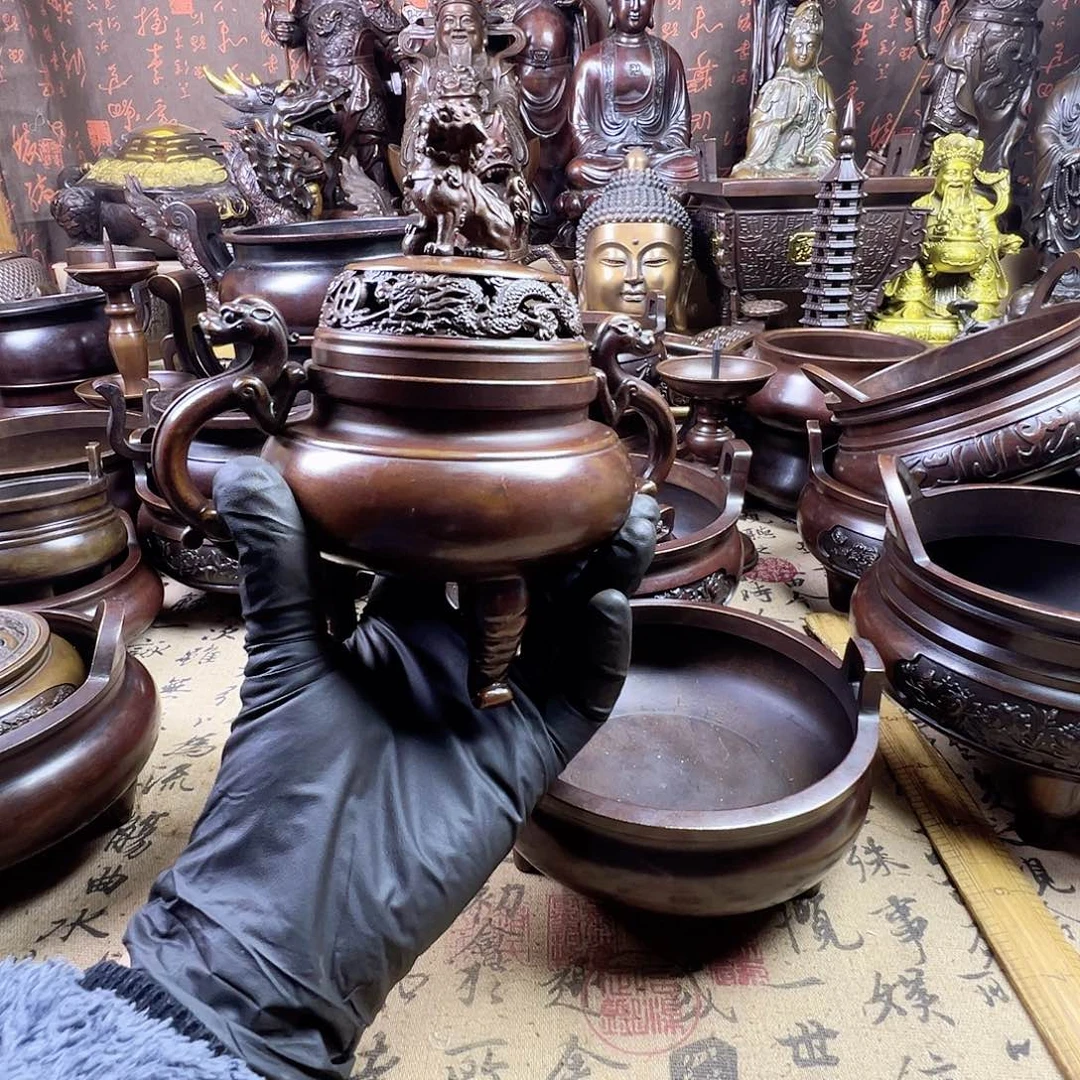 山***南9口径帝王炉熏香炉供香炉