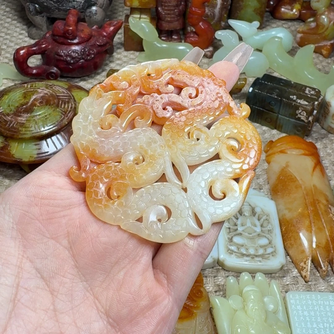 吊坠白玉菩提挂件