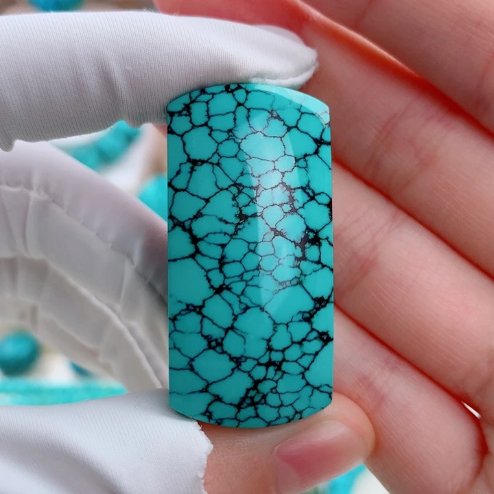 绿松石未镶嵌挂件