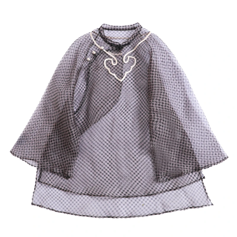 「波点如意」乐锦坊复古中国风手工原创设计百搭日常女装汉服上衣