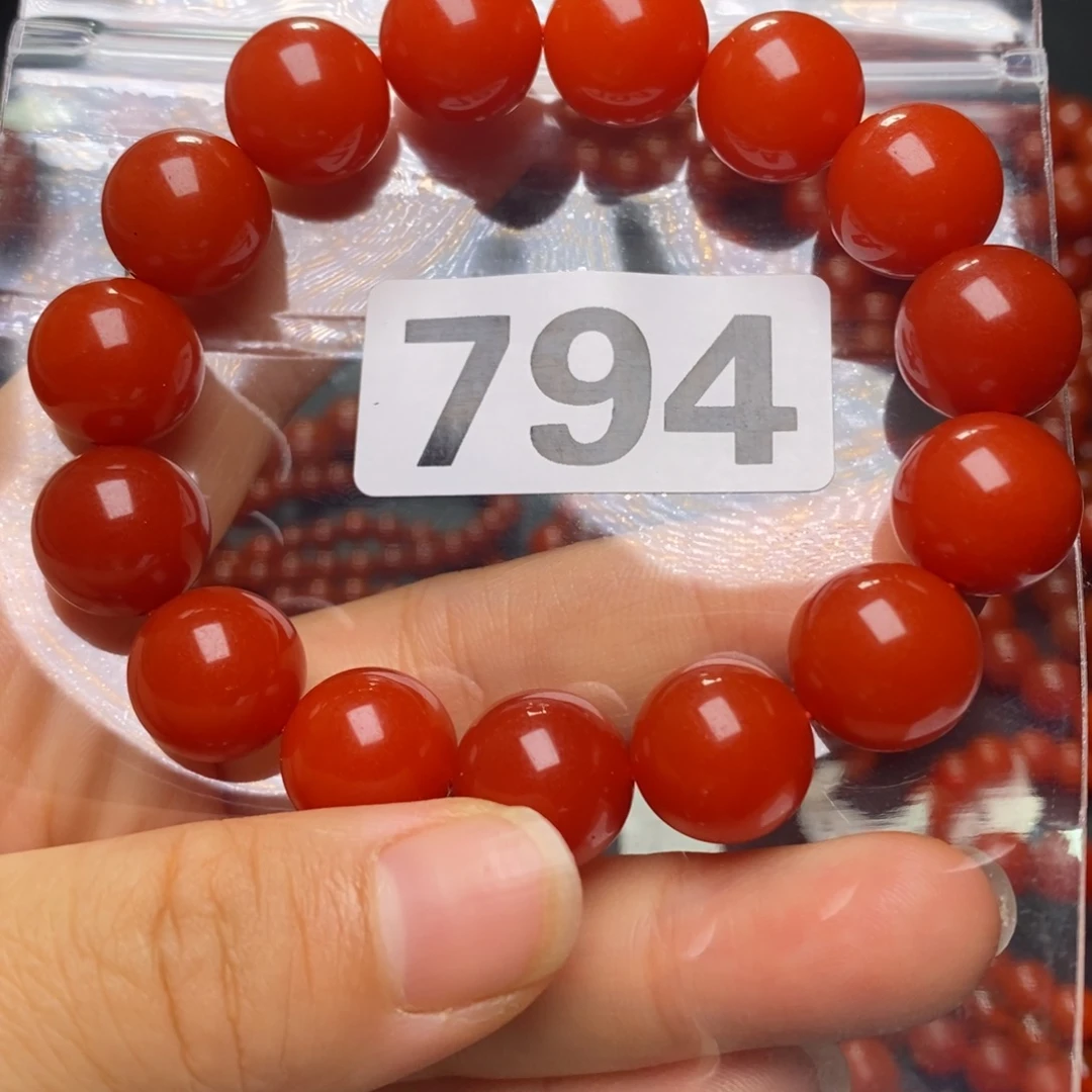 搬***师南红玛瑙未镶嵌手链