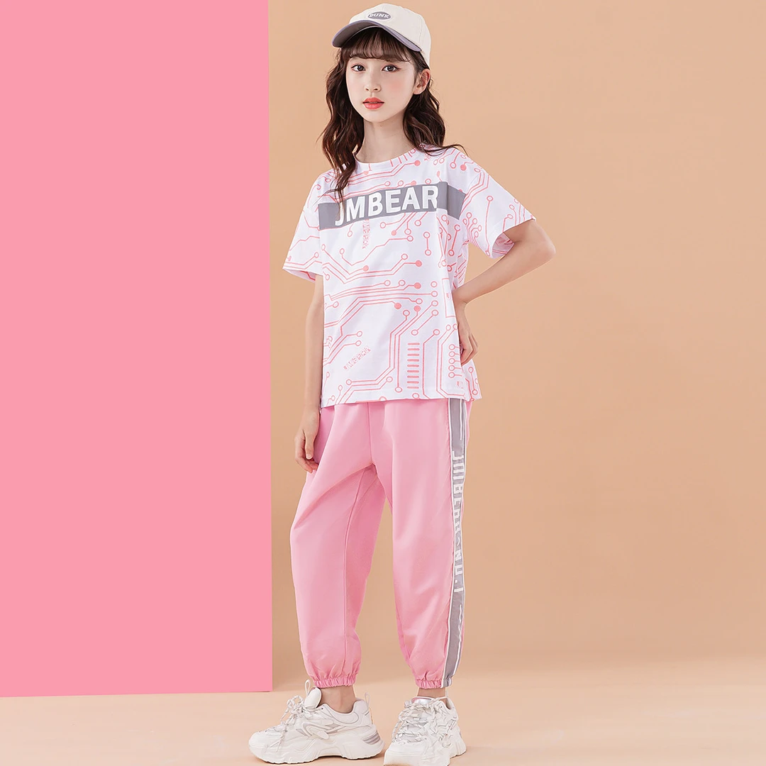 女童套装夏-21JF003