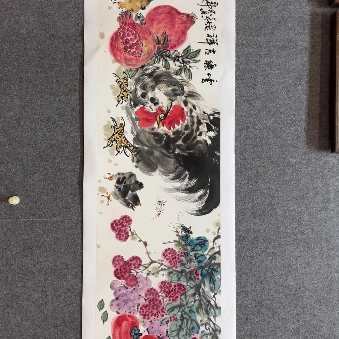 国画娄鹏老师手绘作品