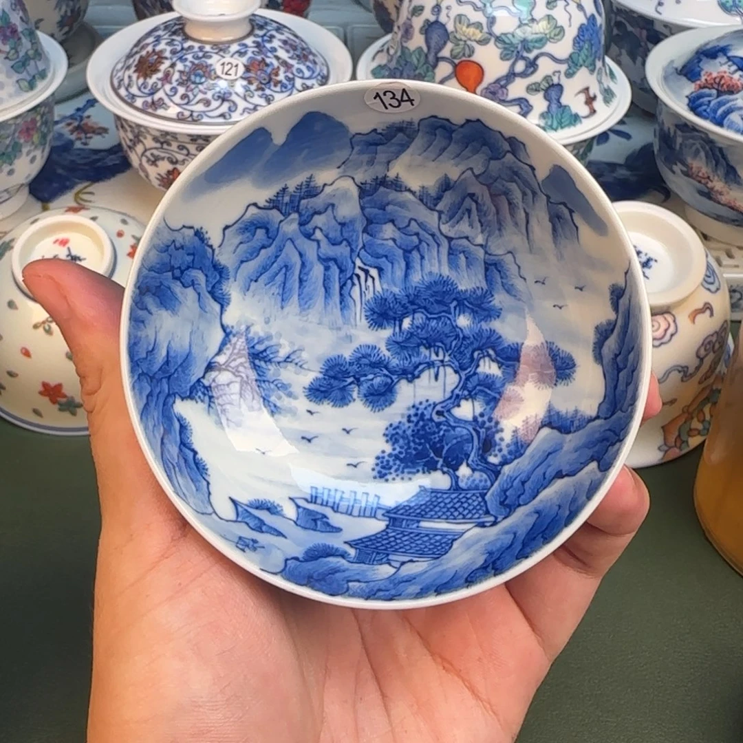 彦祖纯手工手绘茶具134