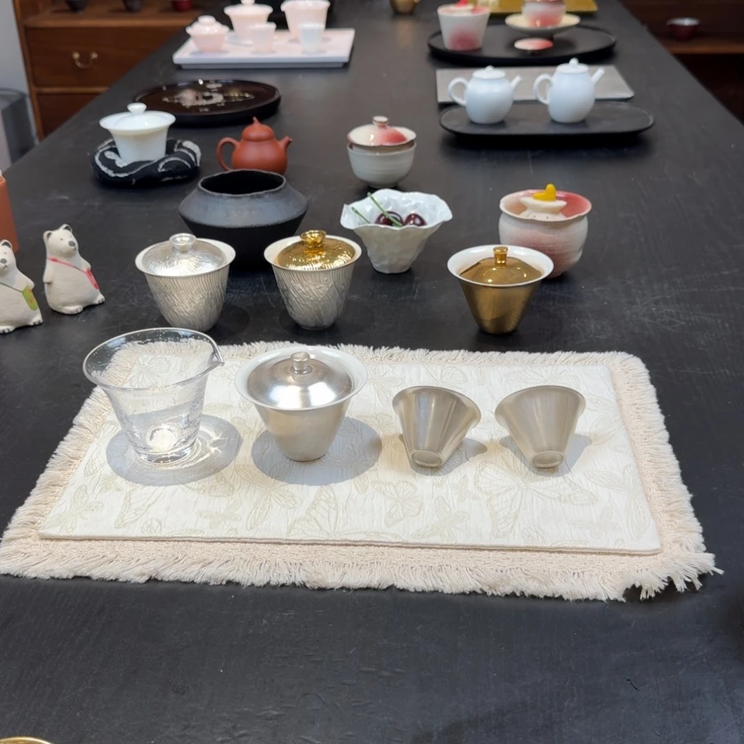 88折鎏银4件套 送2个茶席