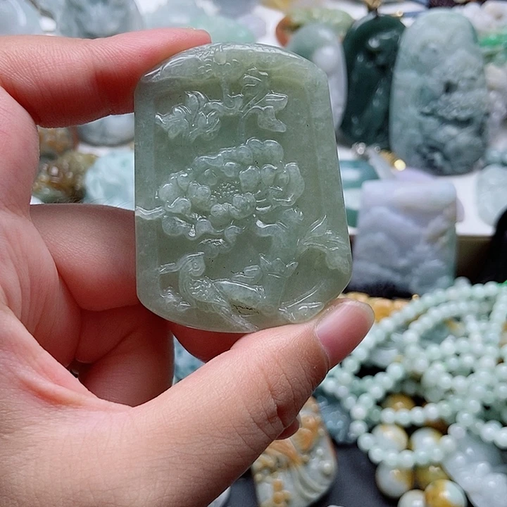吊坠(不含链)未镶嵌翡翠1
