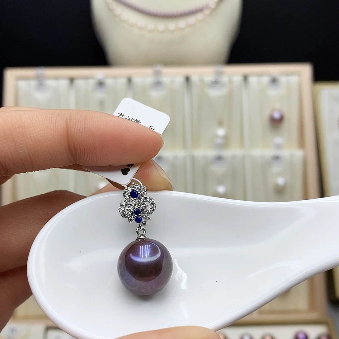 颈饰合金淡水珍珠