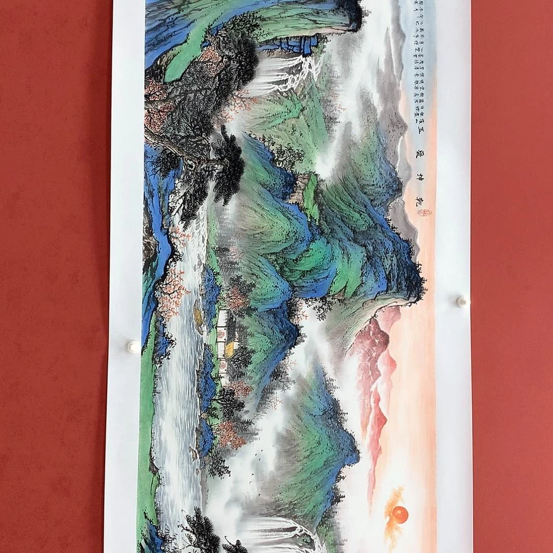 国画国画作品欣赏小六尺