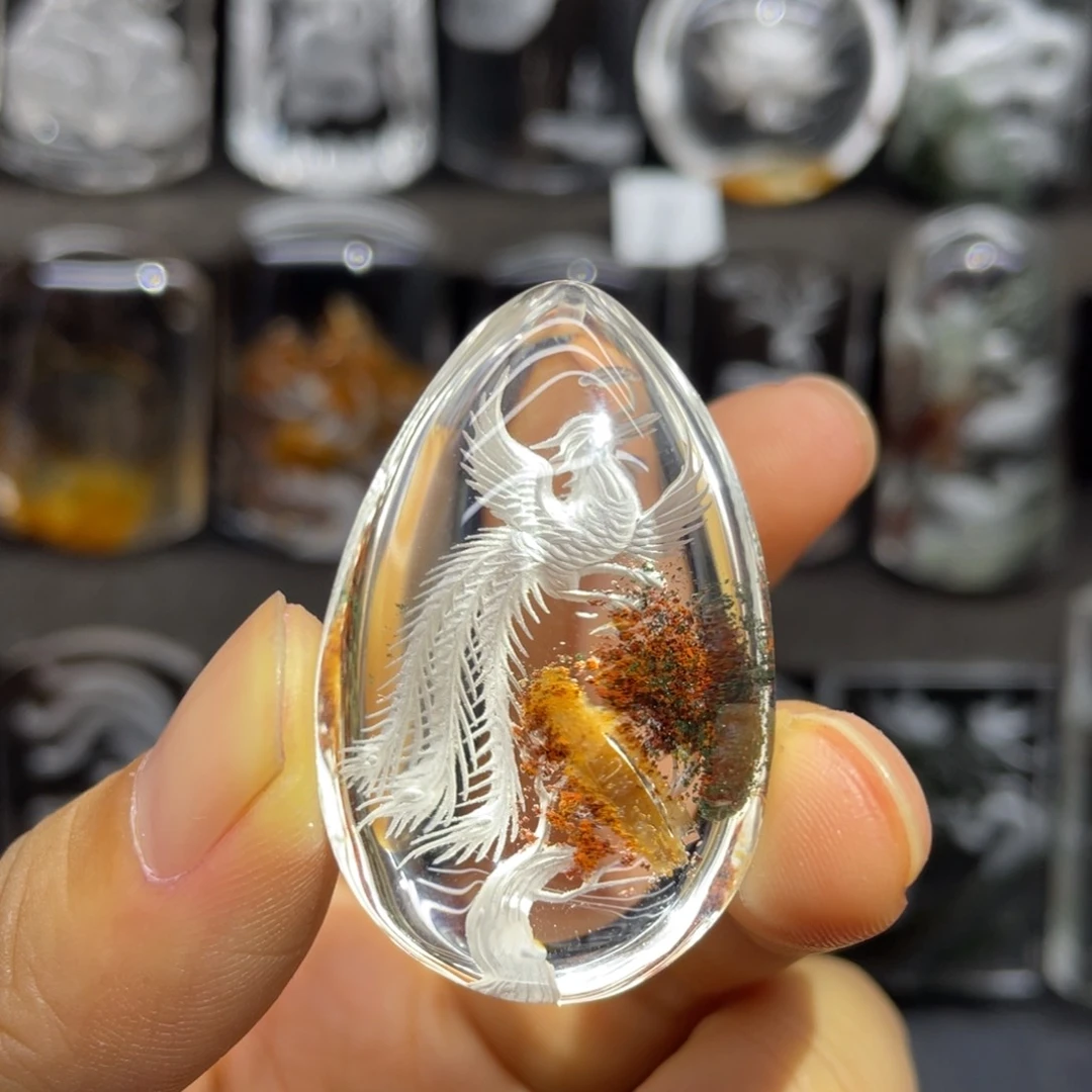 未镶嵌颈饰水晶凤凰