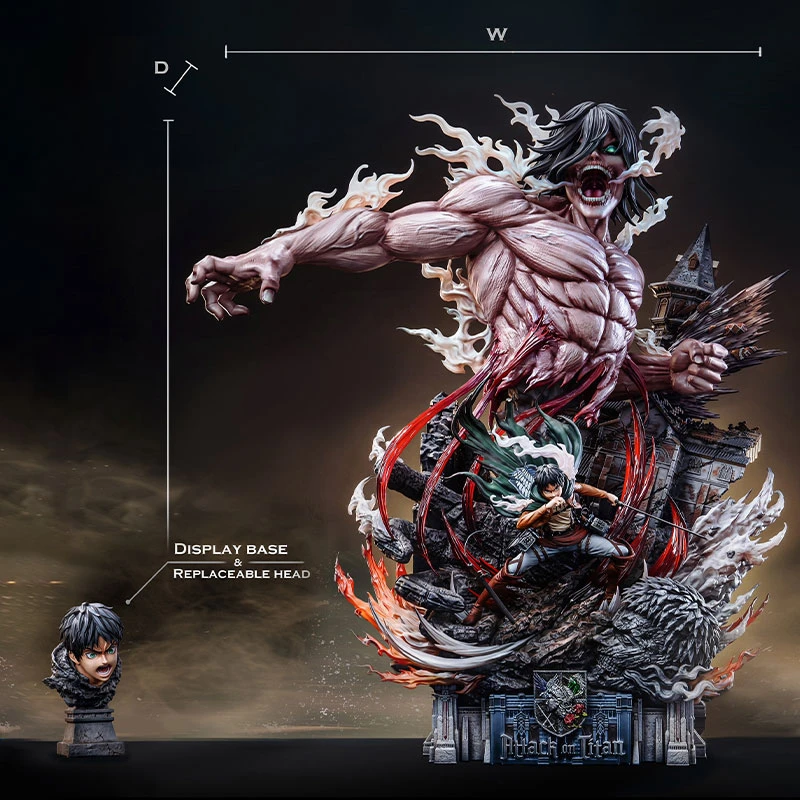 【集单】 Hertz Studio 进击的巨人第二弹 艾伦 耶格尔手办雕像模玩