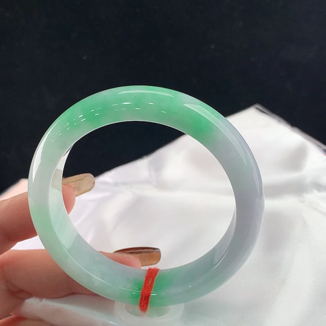 【闪购商品】未镶嵌手镯翡翠54.7，54/55