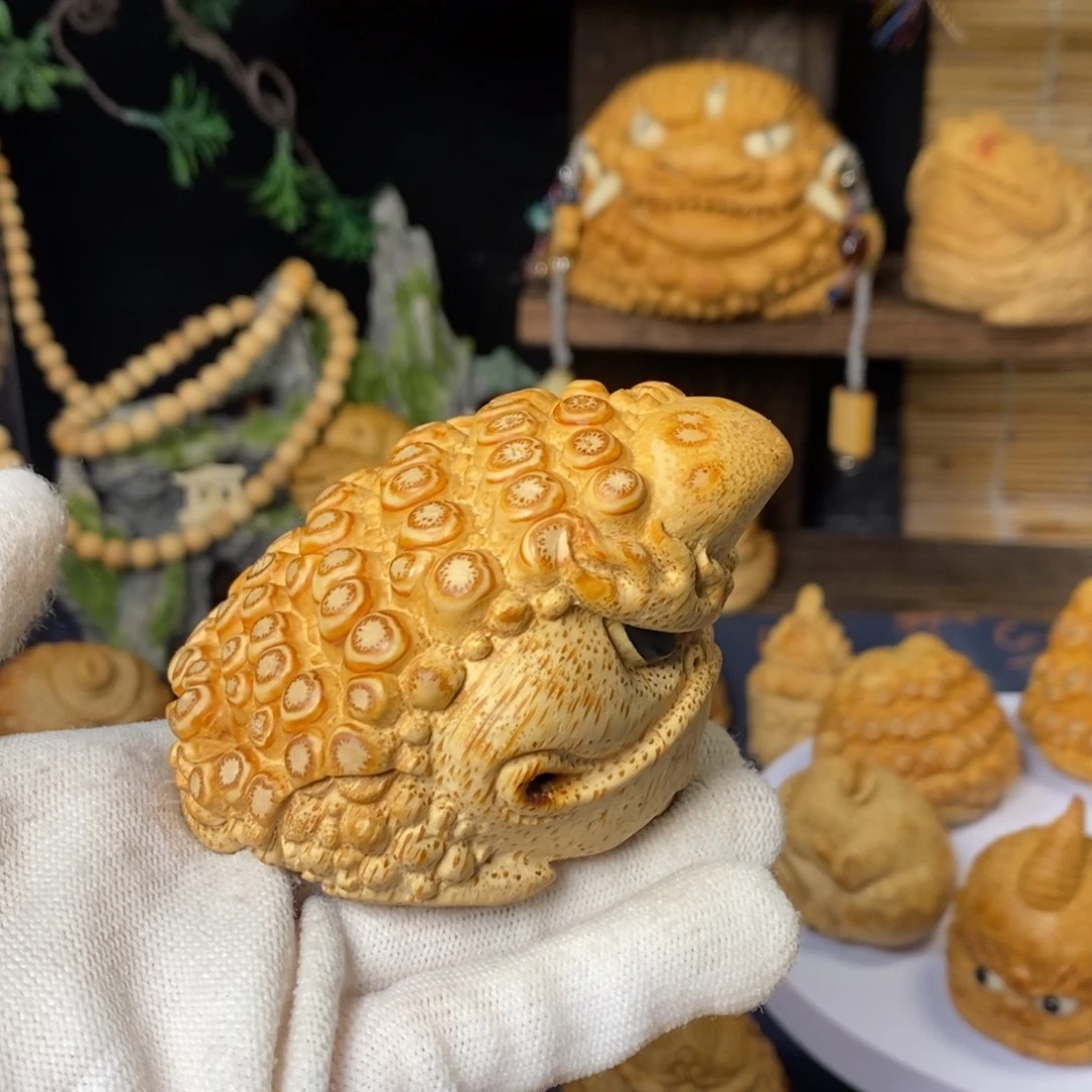 香榧木竹根雕作品欣赏