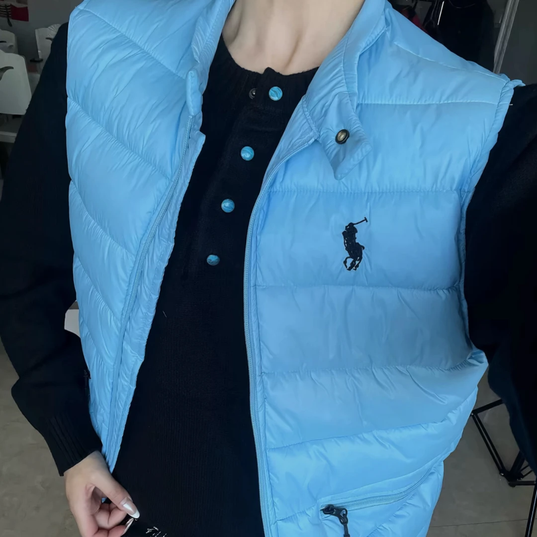 休闲时尚薄款棉马甲男女同款秋冬必备单品