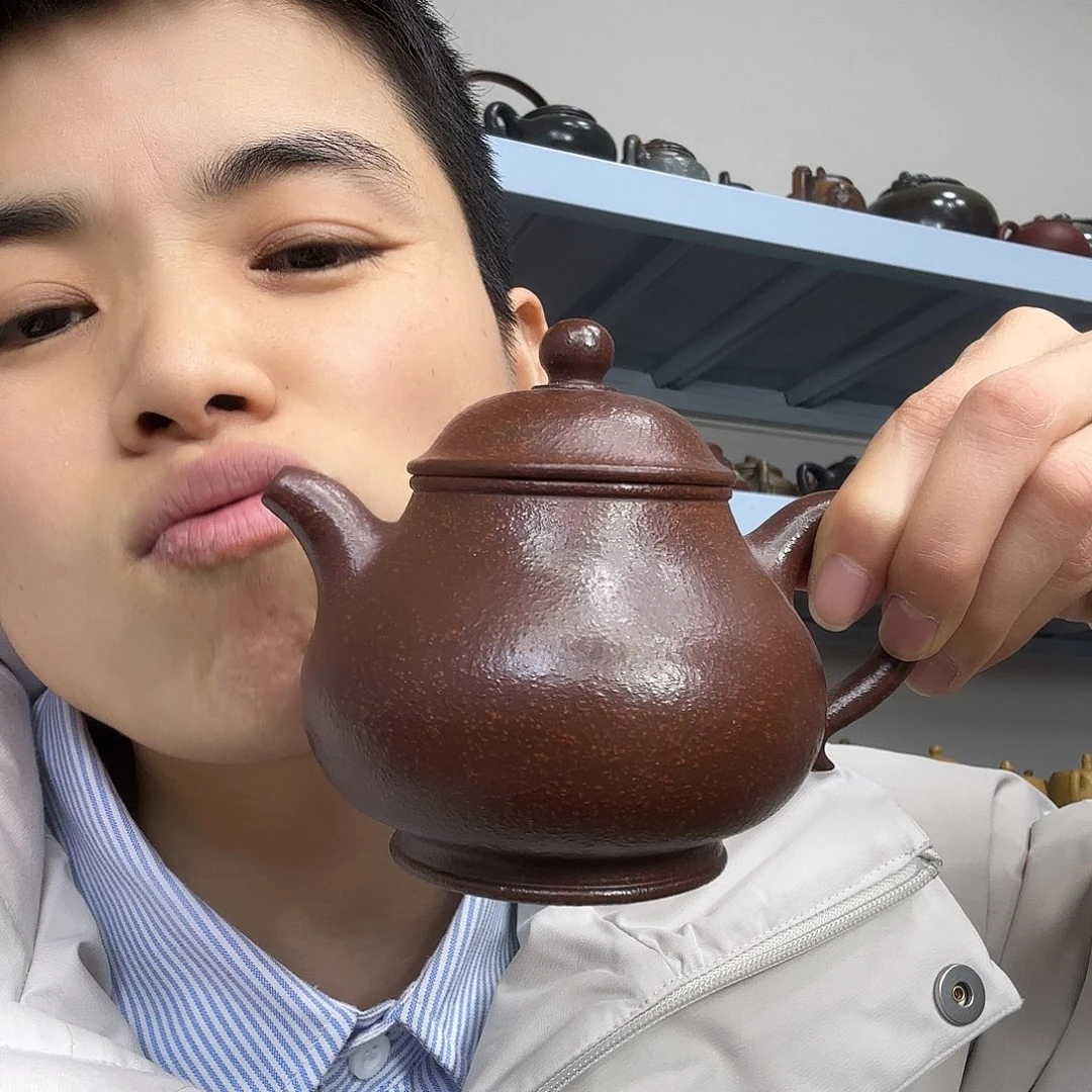 紫砂茶壶民间手艺人全手工制作