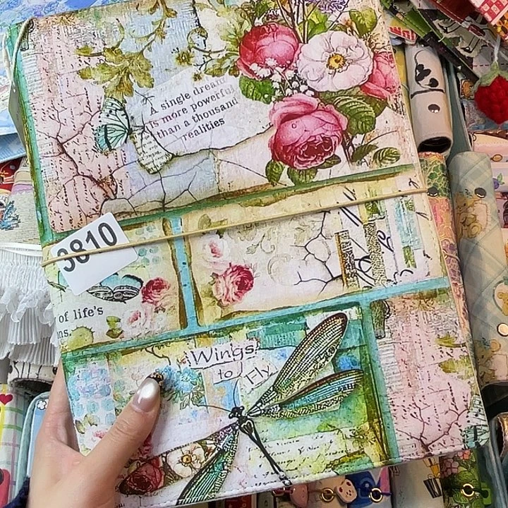 织绣b5活页不带纸3810