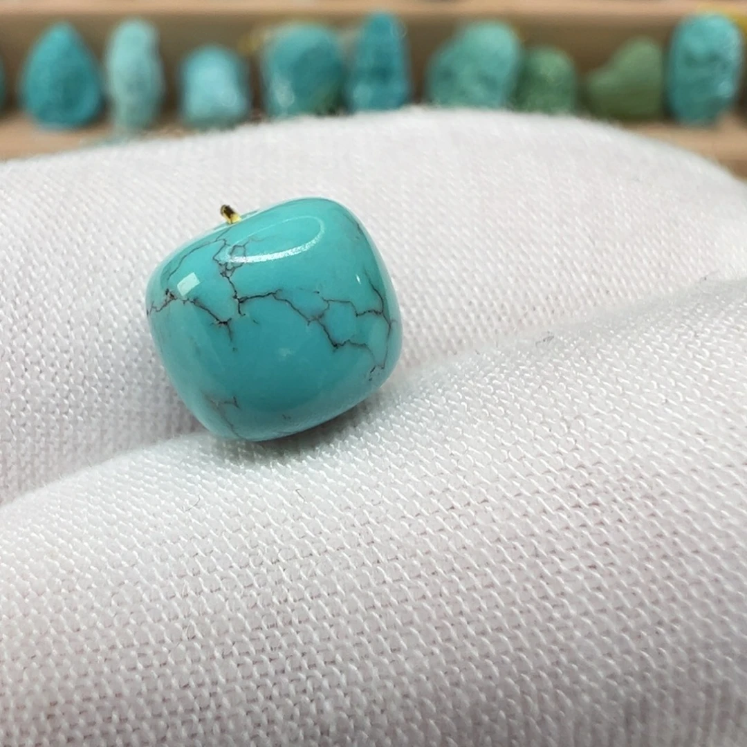 绿松石未镶嵌配饰9.5*8.2