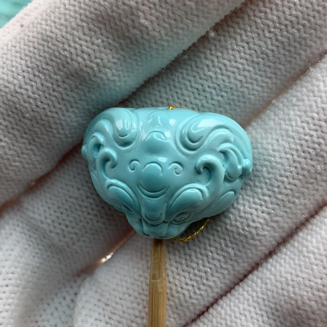 绿松石珠宝玉石未镶嵌