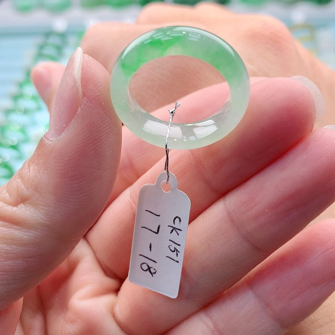 未镶嵌戒指翡翠A货缅甸翡翠