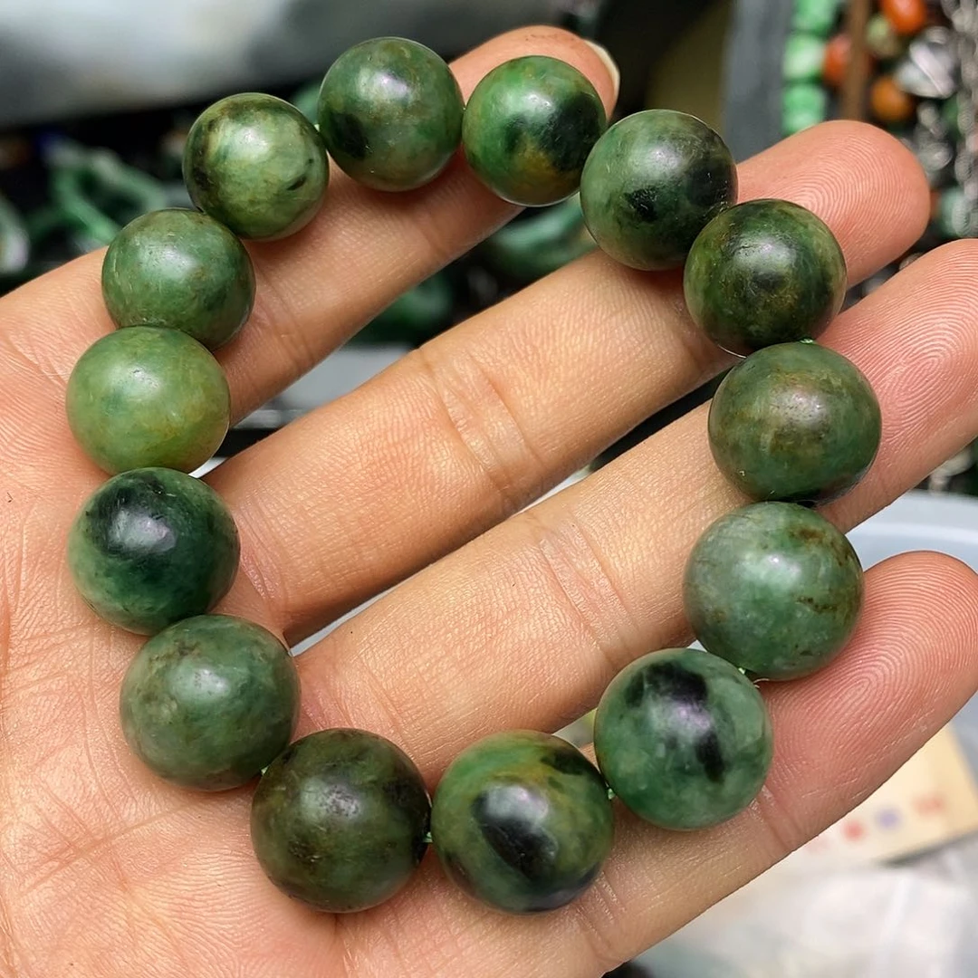 未镶嵌手链翡翠缘**然漂亮美眉