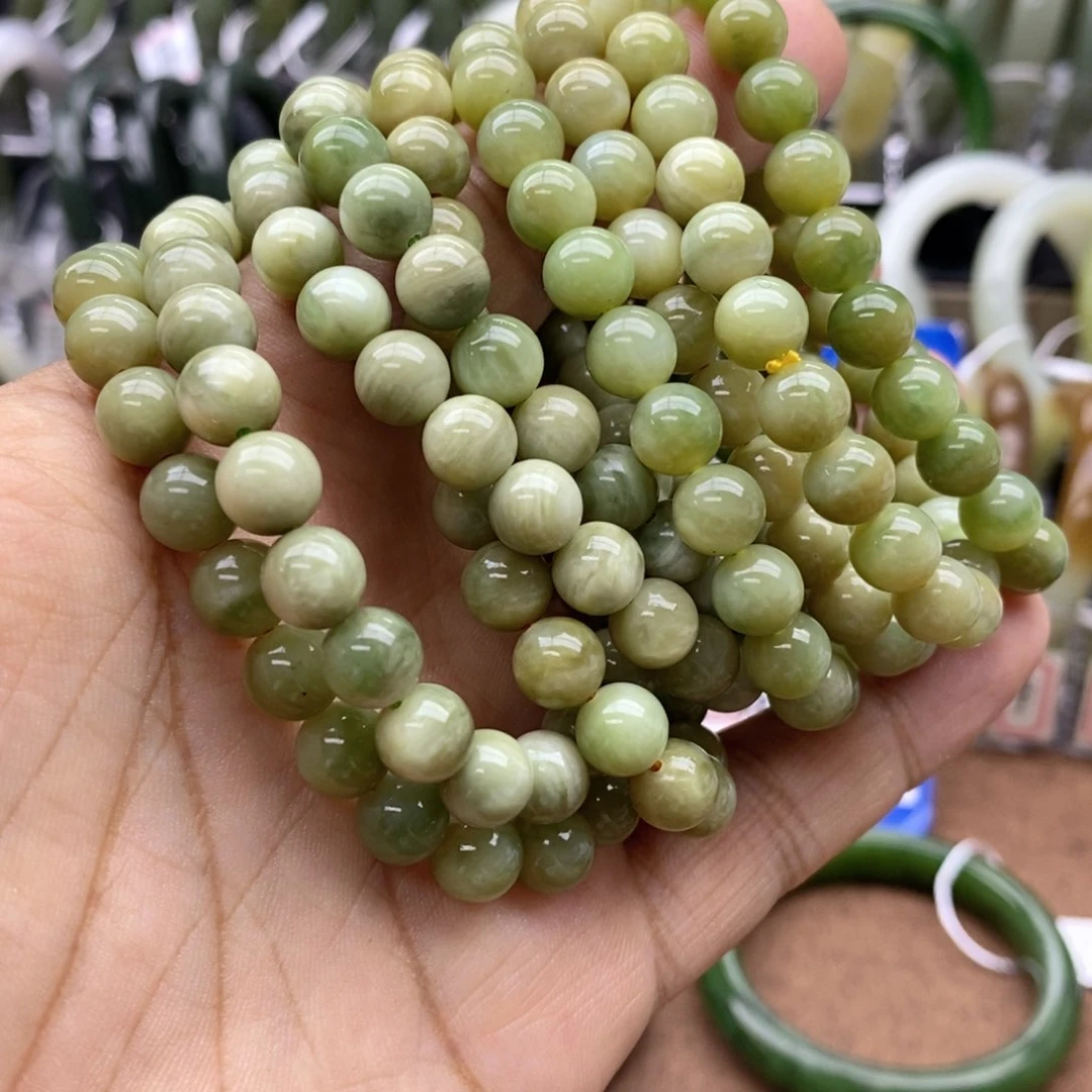 手串未镶嵌和田玉卡8