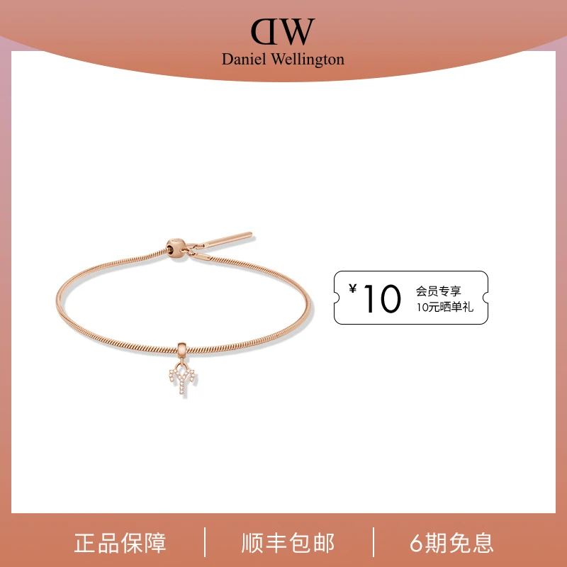 合金手链 DW饰品【商城同款新品】时尚CHARM密语数字星座女士手链