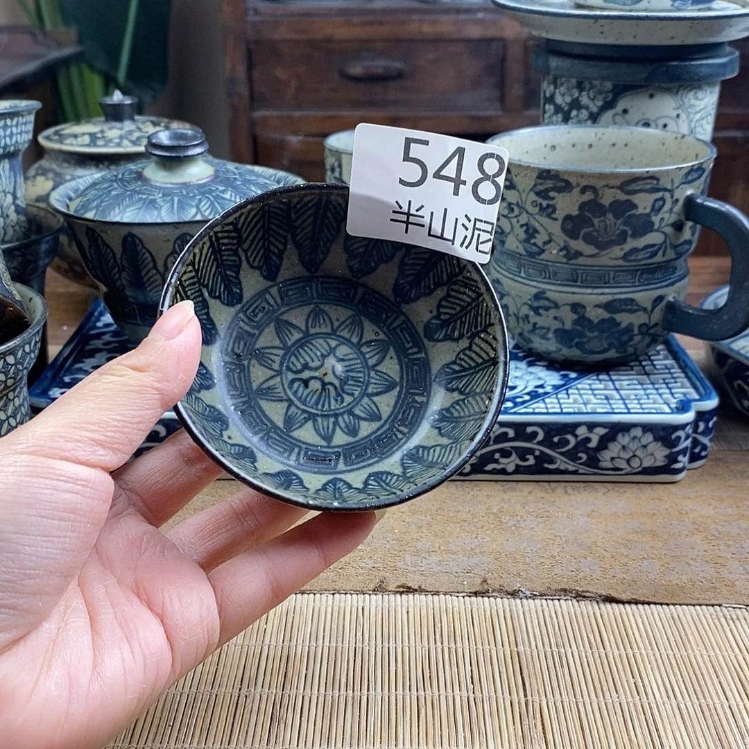 最****卬手工手绘青花陶瓷