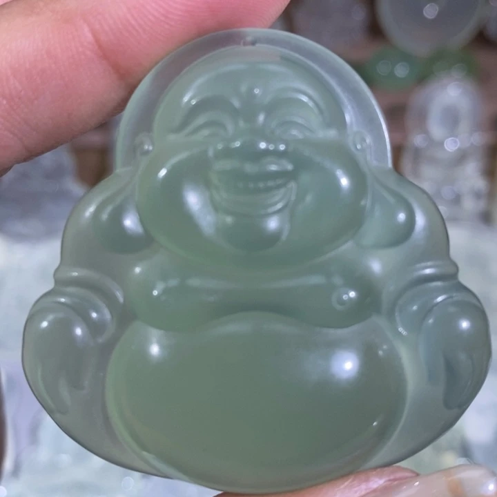 未镶嵌岫玉颈饰吊坠