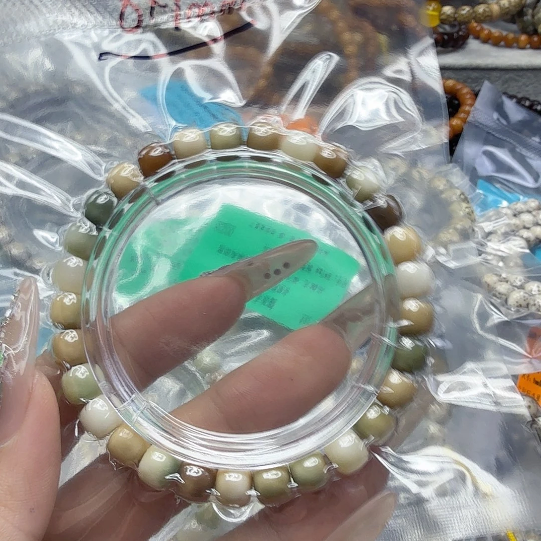 ****手串星月菩提34龙脊菩提多宝87桶单圈