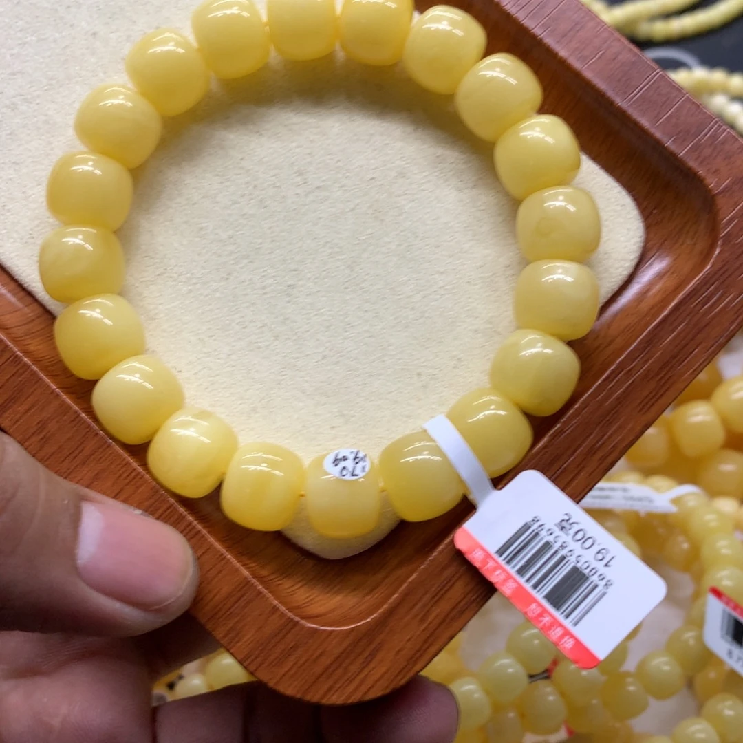 蜜蜡未镶嵌手链蜜蜡