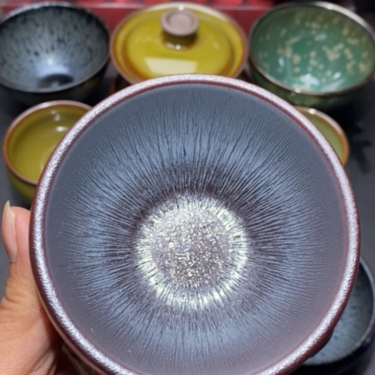 茶盏建盏主人杯茶壶盖碗品茗杯