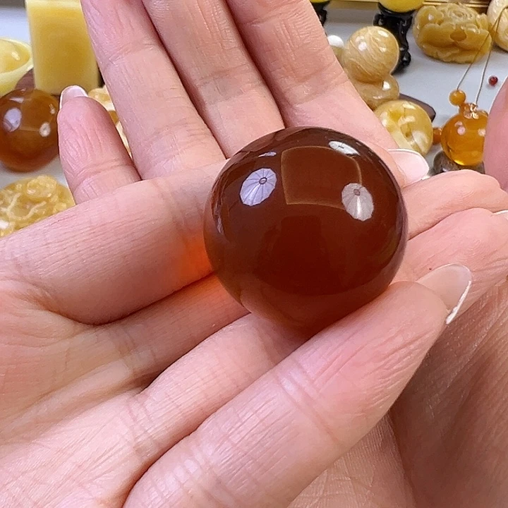 蜜蜡颈饰未镶嵌蜜蜡