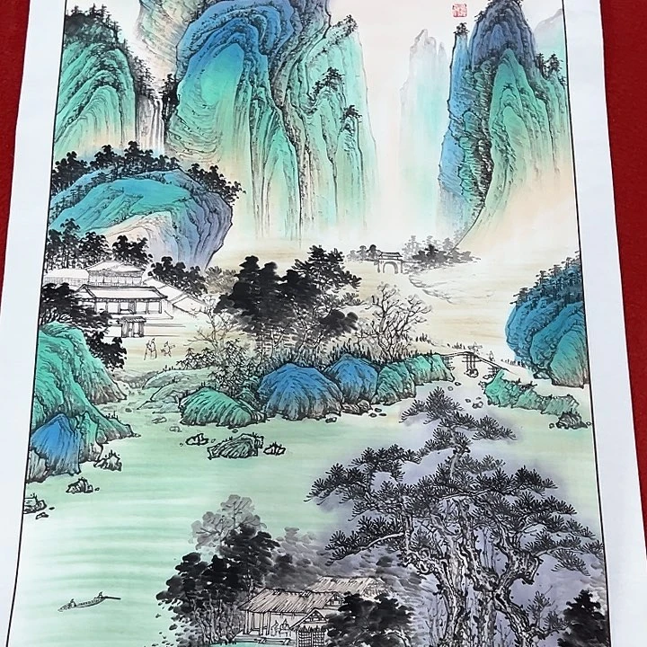 国画纯手绘作品欣赏作品