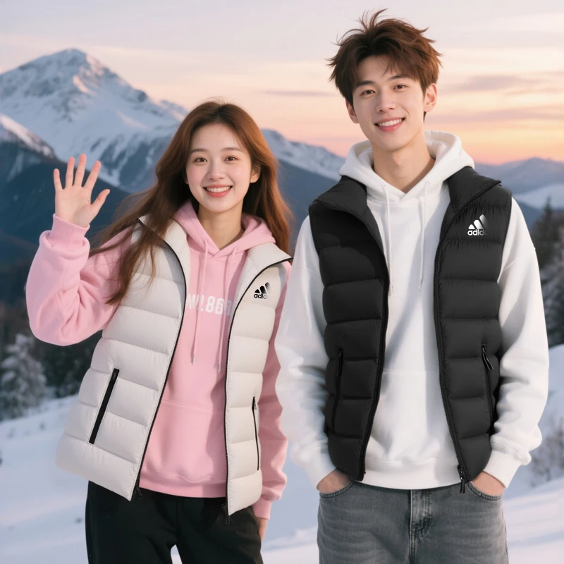 秋冬季马甲外套男女同款休闲百搭时尚运动跑步2206AD-1