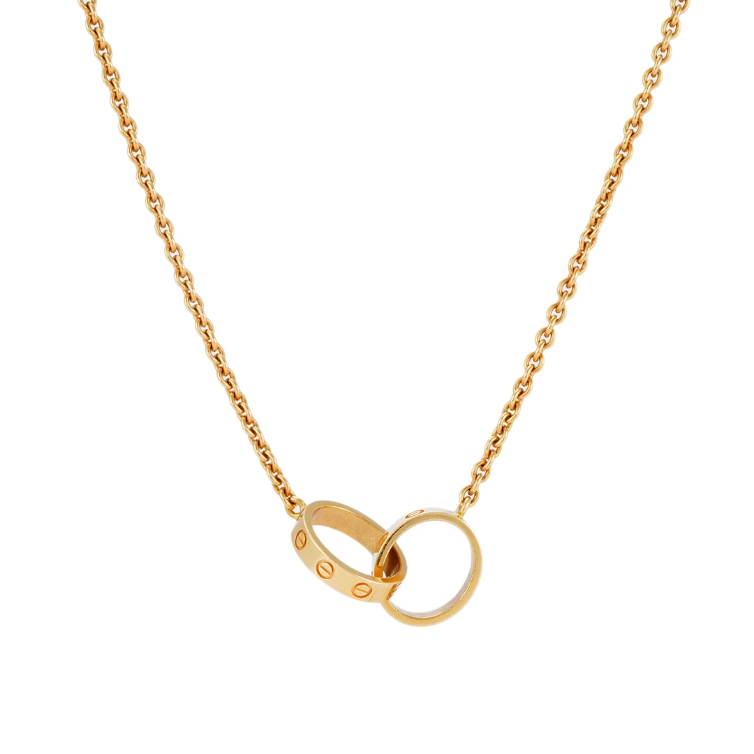 99新 Cartier/卡地亚 LOVE项链 18K黄金B7212400/JLP012147