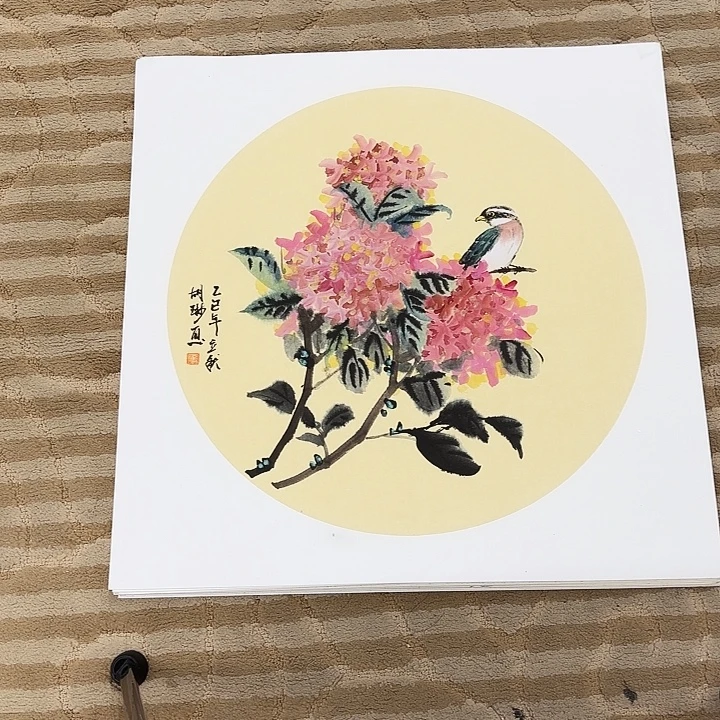国画花鸟等多种鸟类和动物为