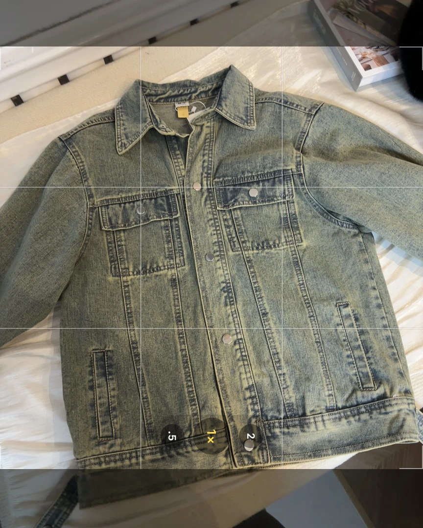 新疆包邮【衣长62】-1239#潮流时尚百搭牛仔外套