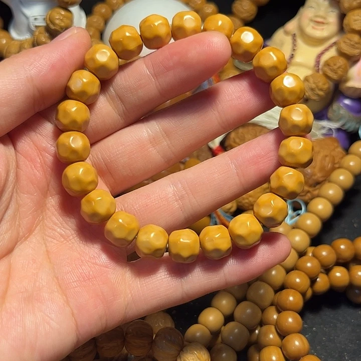 橄榄核手串/手链猴头奶酪微瑕