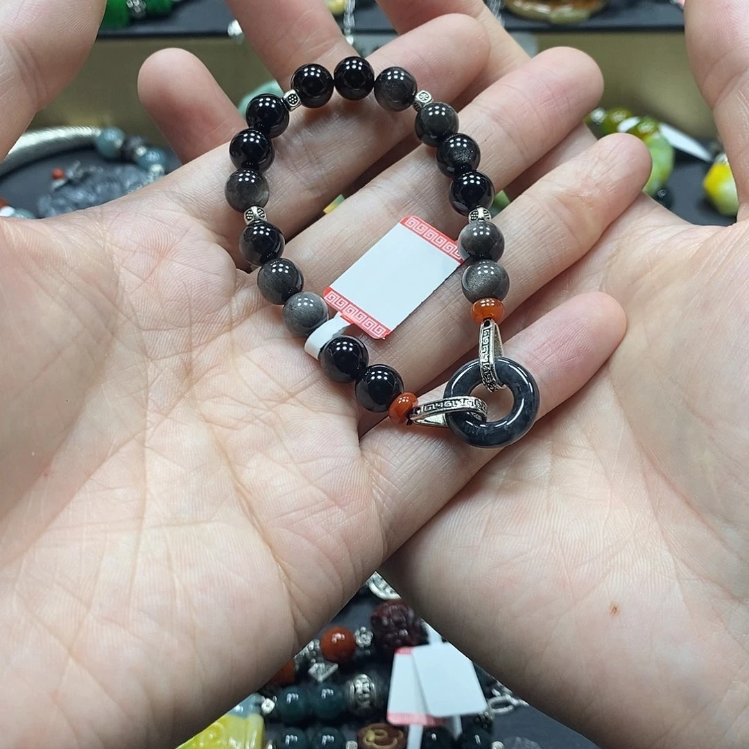 未镶嵌手链翡翠手链