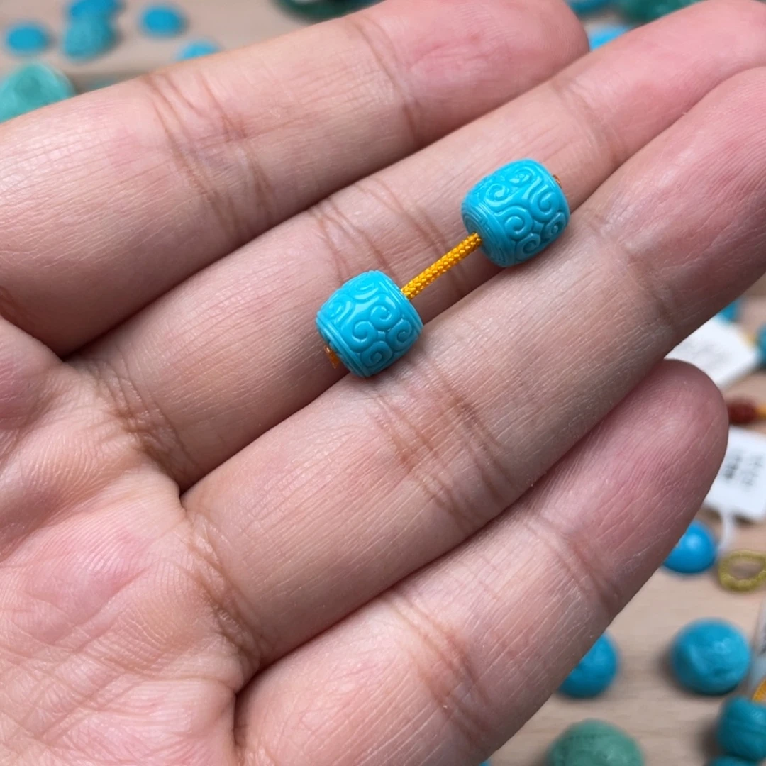 未镶嵌绿松石颈饰8.5mm